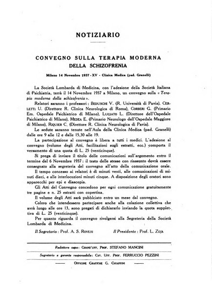 L'Ospedale Costanzo Ciano organo della vita ospedaliera