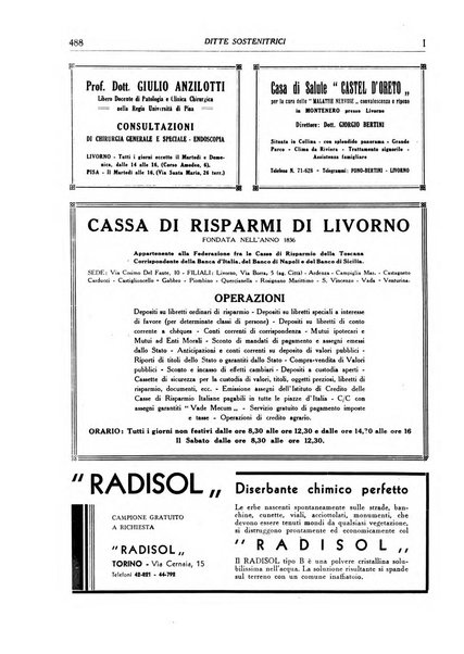 L'Ospedale Costanzo Ciano organo della vita ospedaliera