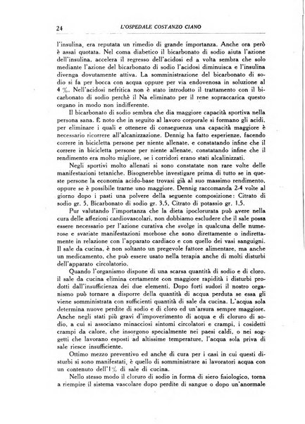 L'Ospedale Costanzo Ciano organo della vita ospedaliera