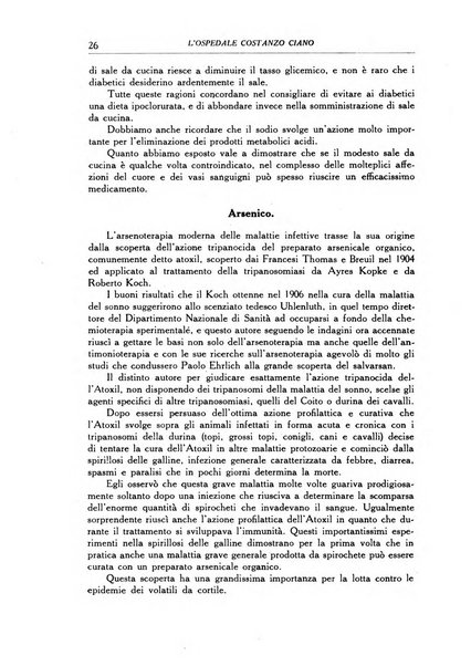 L'Ospedale Costanzo Ciano organo della vita ospedaliera