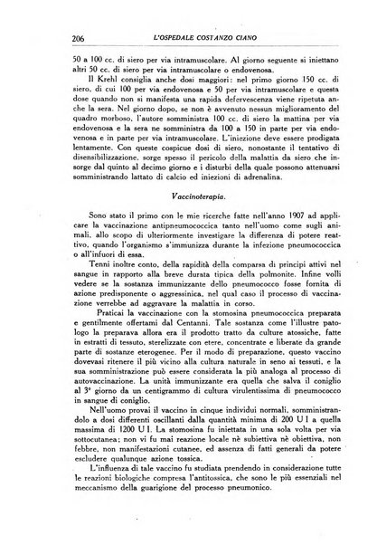 L'Ospedale Costanzo Ciano organo della vita ospedaliera