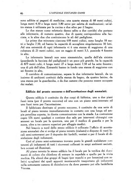 L'Ospedale Costanzo Ciano organo della vita ospedaliera