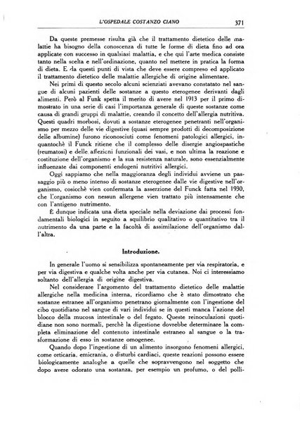 L'Ospedale Costanzo Ciano organo della vita ospedaliera