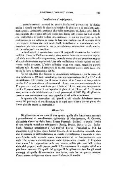 L'Ospedale Costanzo Ciano organo della vita ospedaliera