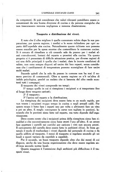 L'Ospedale Costanzo Ciano organo della vita ospedaliera