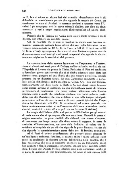 L'Ospedale Costanzo Ciano organo della vita ospedaliera