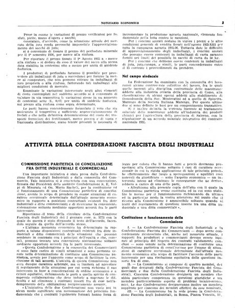 Notiziario economico della Federazione nazionale fascista degli industriali dei prodotti chimici e de la chimica e l'industria