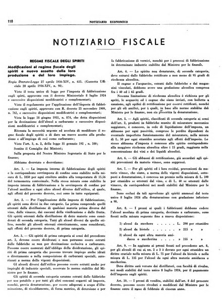 Notiziario economico della Federazione nazionale fascista degli industriali dei prodotti chimici e de la chimica e l'industria