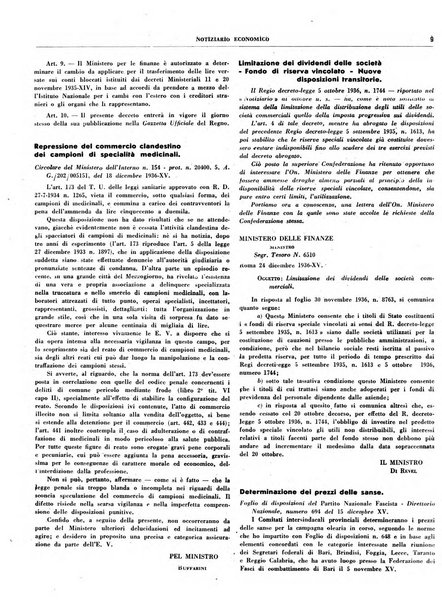 Notiziario economico della Federazione nazionale fascista degli industriali dei prodotti chimici e de la chimica e l'industria