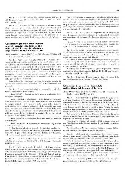 Notiziario economico della Federazione nazionale fascista degli industriali dei prodotti chimici e de la chimica e l'industria