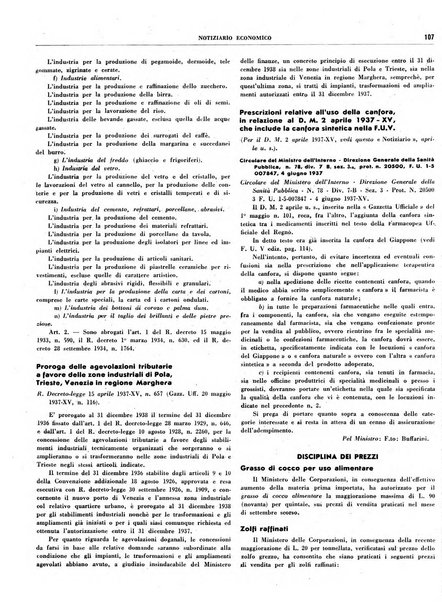 Notiziario economico della Federazione nazionale fascista degli industriali dei prodotti chimici e de la chimica e l'industria