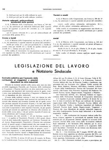 Notiziario economico della Federazione nazionale fascista degli industriali dei prodotti chimici e de la chimica e l'industria