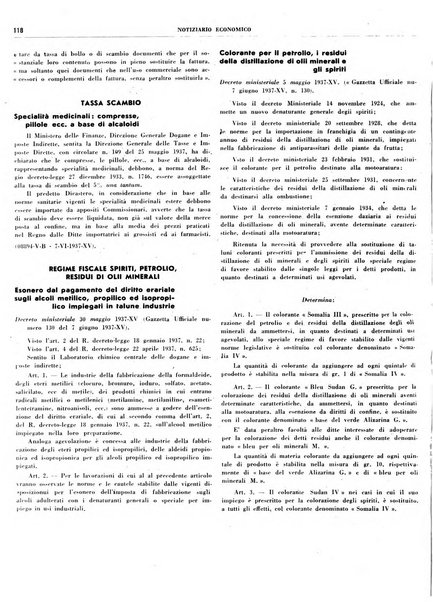 Notiziario economico della Federazione nazionale fascista degli industriali dei prodotti chimici e de la chimica e l'industria