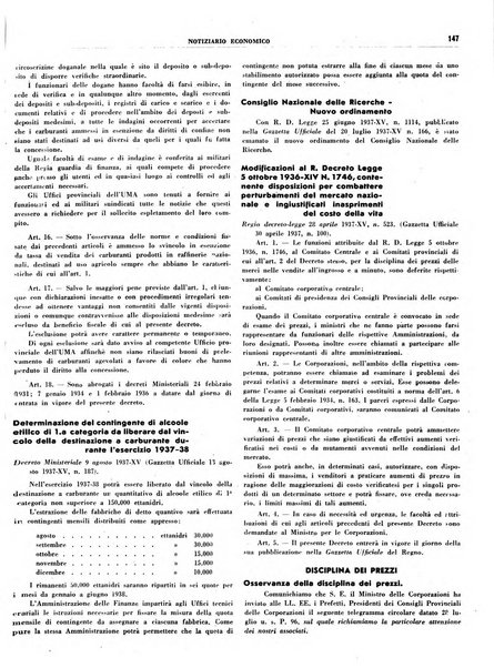 Notiziario economico della Federazione nazionale fascista degli industriali dei prodotti chimici e de la chimica e l'industria