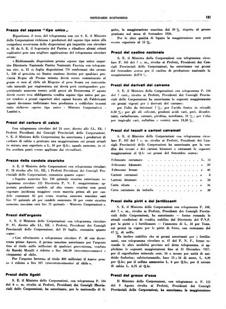 Notiziario economico della Federazione nazionale fascista degli industriali dei prodotti chimici e de la chimica e l'industria