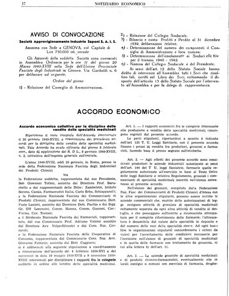 Notiziario economico della Federazione nazionale fascista degli industriali dei prodotti chimici e de la chimica e l'industria