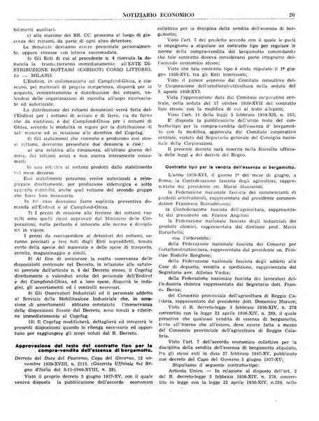 Notiziario economico della Federazione nazionale fascista degli industriali dei prodotti chimici e de la chimica e l'industria