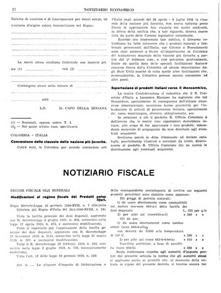 Notiziario economico della Federazione nazionale fascista degli industriali dei prodotti chimici e de la chimica e l'industria