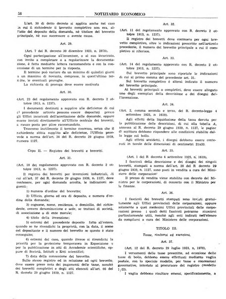 Notiziario economico della Federazione nazionale fascista degli industriali dei prodotti chimici e de la chimica e l'industria