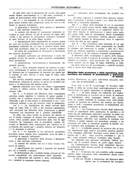 Notiziario economico della Federazione nazionale fascista degli industriali dei prodotti chimici e de la chimica e l'industria