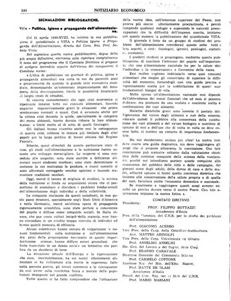 Notiziario economico della Federazione nazionale fascista degli industriali dei prodotti chimici e de la chimica e l'industria