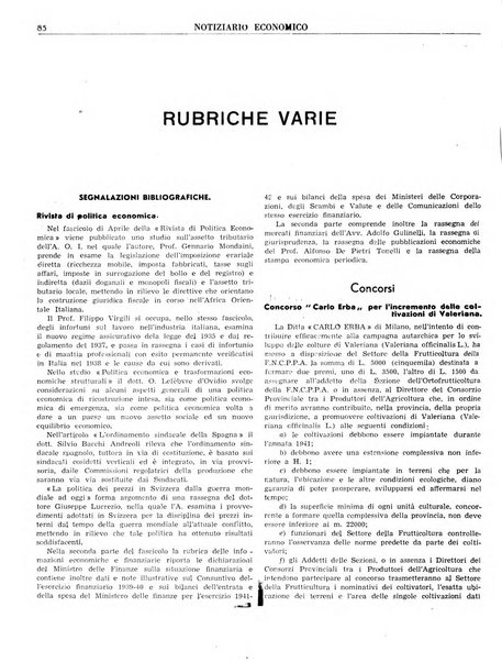 Notiziario economico della Federazione nazionale fascista degli industriali dei prodotti chimici e de la chimica e l'industria