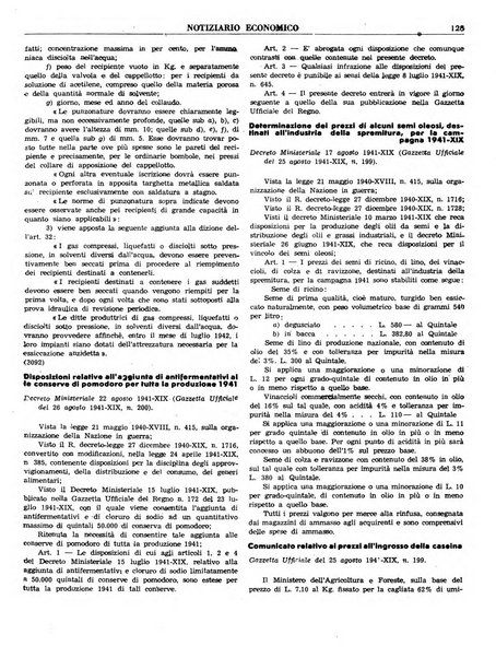 Notiziario economico della Federazione nazionale fascista degli industriali dei prodotti chimici e de la chimica e l'industria