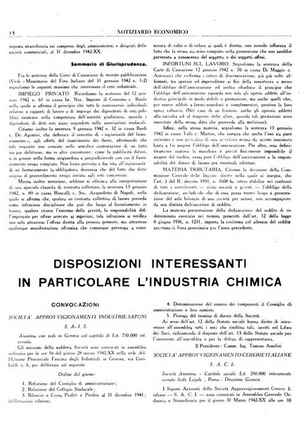 Notiziario economico della Federazione nazionale fascista degli industriali dei prodotti chimici e de la chimica e l'industria