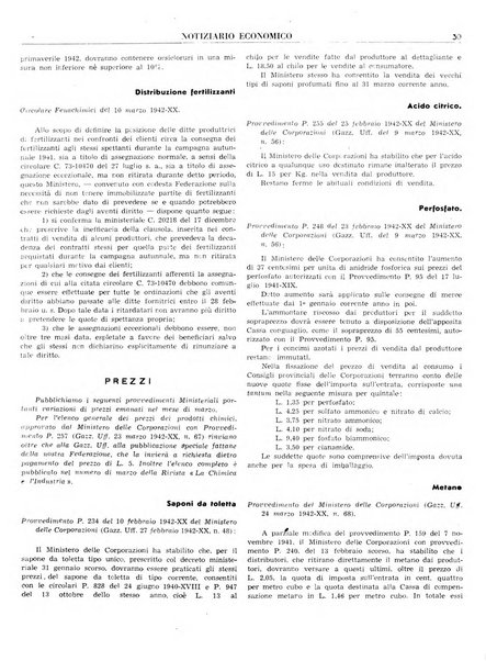 Notiziario economico della Federazione nazionale fascista degli industriali dei prodotti chimici e de la chimica e l'industria