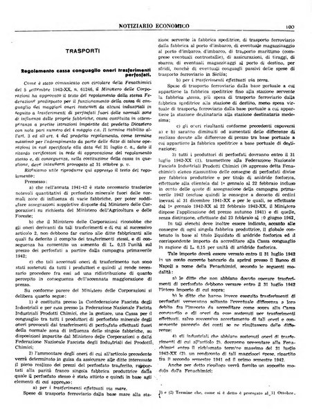 Notiziario economico della Federazione nazionale fascista degli industriali dei prodotti chimici e de la chimica e l'industria