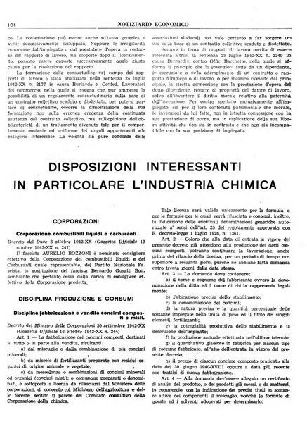 Notiziario economico della Federazione nazionale fascista degli industriali dei prodotti chimici e de la chimica e l'industria