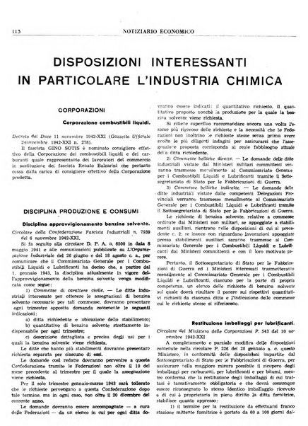 Notiziario economico della Federazione nazionale fascista degli industriali dei prodotti chimici e de la chimica e l'industria