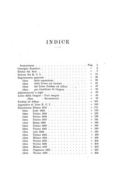 Libro delle origini dei cani iscritti nei libri genealogici italiani