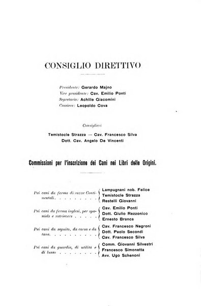 Libro delle origini dei cani iscritti nei libri genealogici italiani