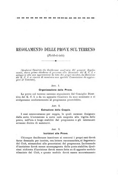 Libro delle origini dei cani iscritti nei libri genealogici italiani