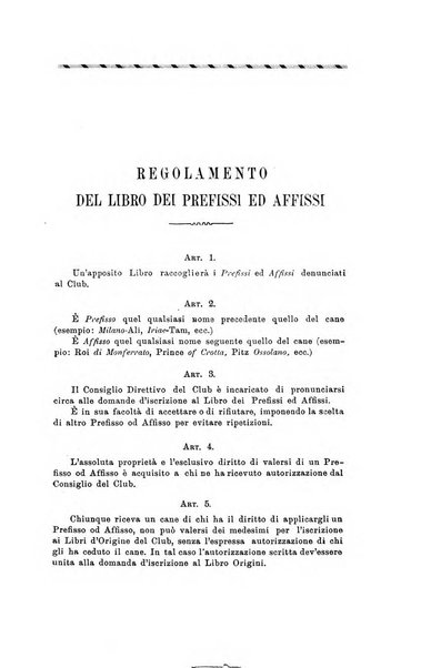 Libro delle origini dei cani iscritti nei libri genealogici italiani