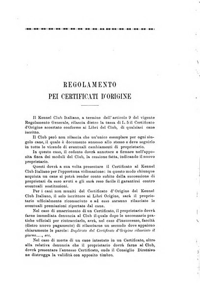 Libro delle origini dei cani iscritti nei libri genealogici italiani