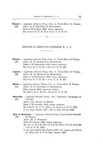 Libro delle origini dei cani iscritti nei libri genealogici italiani