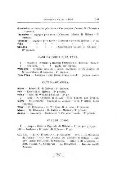 Libro delle origini dei cani iscritti nei libri genealogici italiani