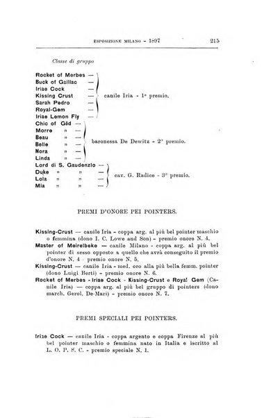 Libro delle origini dei cani iscritti nei libri genealogici italiani