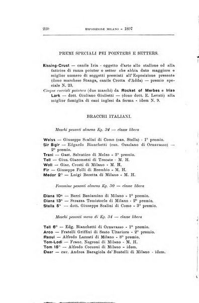 Libro delle origini dei cani iscritti nei libri genealogici italiani