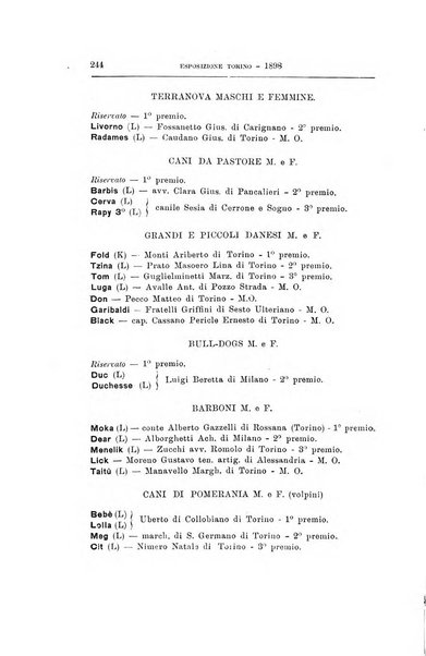 Libro delle origini dei cani iscritti nei libri genealogici italiani