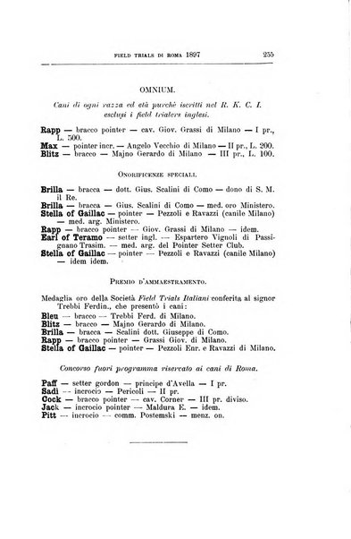 Libro delle origini dei cani iscritti nei libri genealogici italiani