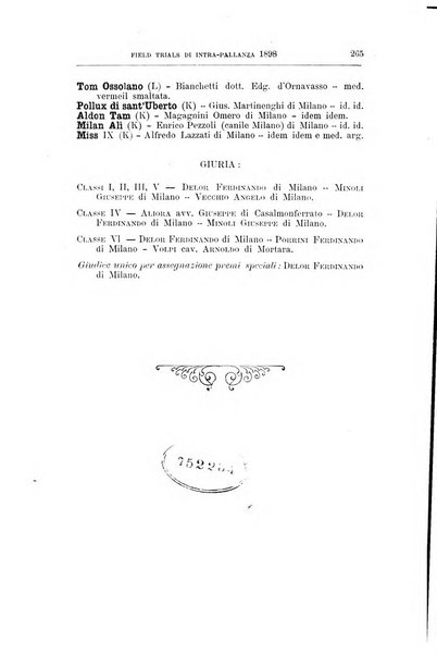 Libro delle origini dei cani iscritti nei libri genealogici italiani