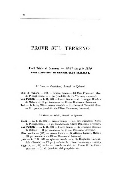 Libro delle origini dei cani iscritti nei libri genealogici italiani