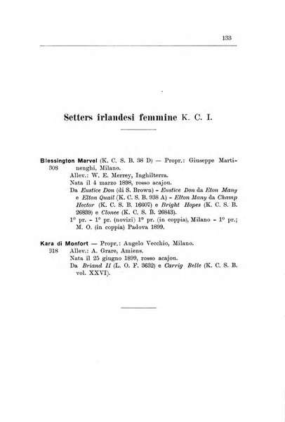 Libro delle origini dei cani iscritti nei libri genealogici italiani