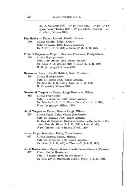 Libro delle origini dei cani iscritti nei libri genealogici italiani