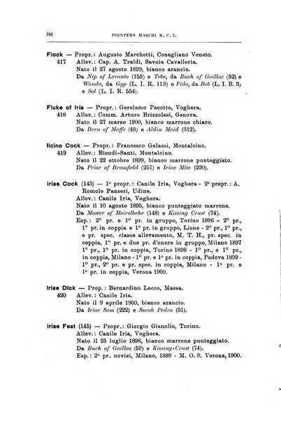 Libro delle origini dei cani iscritti nei libri genealogici italiani