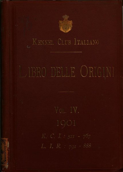 Libro delle origini dei cani iscritti nei libri genealogici italiani