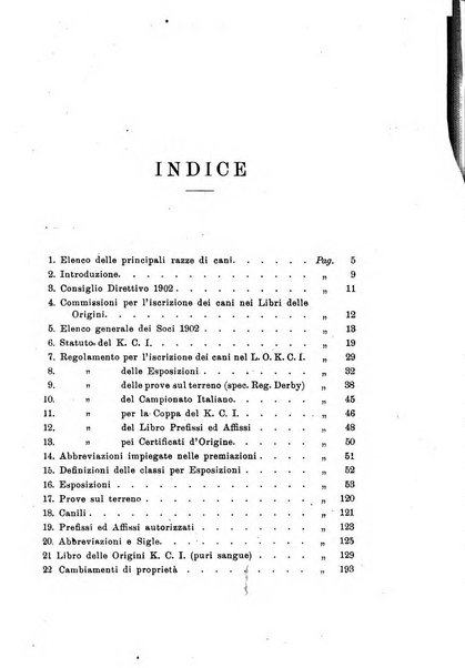 Libro delle origini dei cani iscritti nei libri genealogici italiani